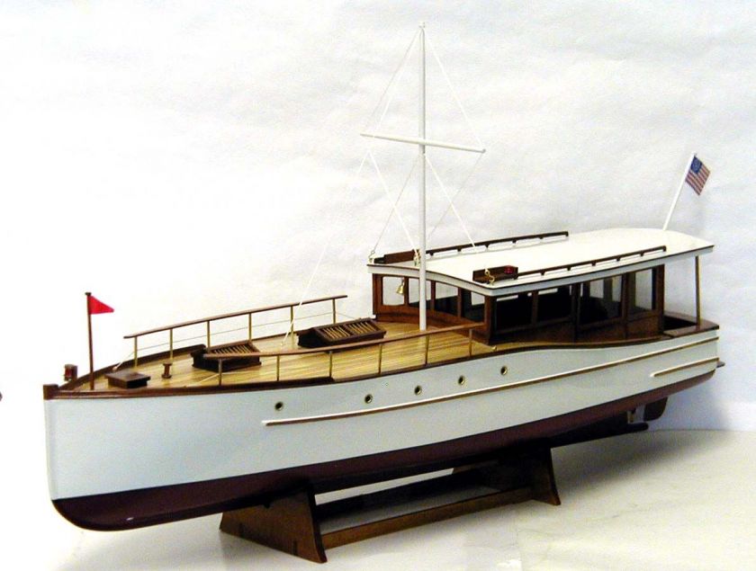 1926 RAISED DECK CABIN CRUISER DREAMBOAT WOOD MODEL NEW  