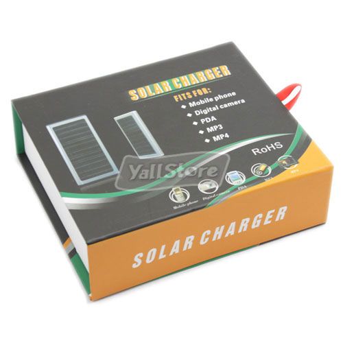 charger with the sun or computer first then connect the solar charger 