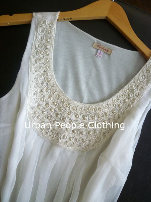 Curiosity Pearl Top L Anthropologie earring Urban People Clothing Free 