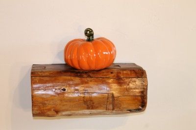 243 Antique rustic log display shelf, 1800s Knotty Pine, old growth 