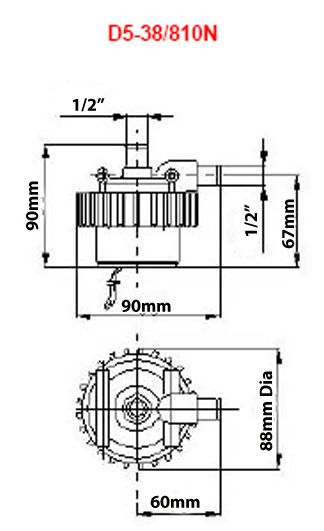 Danger Den DD12V D5 Variable Speed Pump by Laing  