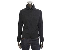 12637 auth PRADA LINEA ROSSA black nylon Jacket M  