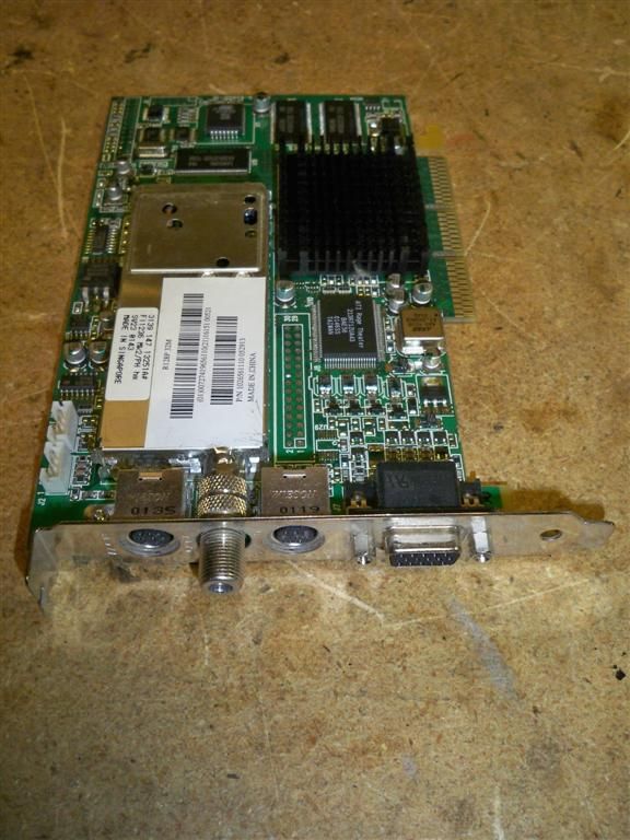 AGP ATI Rage 128 Pro TV Tuner Video Card 109 65600 10  