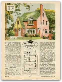 1930  Honor Bilt Homes Catalog on CD  