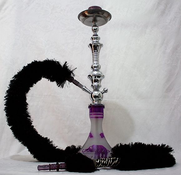 27 ELEPHANT SAFARI Hookah Nargila with 71 Luxury Hose and an Exotic 