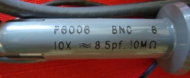 TAG# 7402 2 TEKTRONIX PROBES P6006 BNC6   010 161   USED**** THERE 