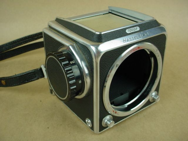 Hasselblad 1000F w/2.8 Zeiss Tessar Beautiful 1950s Vintage 6x6 SLR 