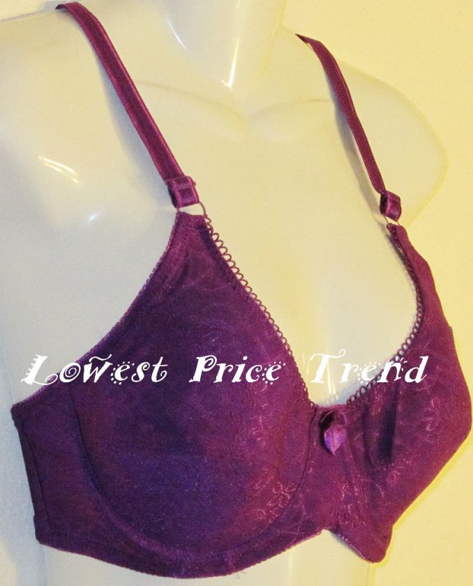 POCKET BRAS BR1049P LOT PLAIN FULL CUP 40B 42B  