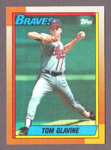 TOM GLAVINE   1990 TOPPS   BRAVES #506   GD  