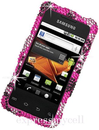 Case Cover Prepaid SAMSUNG GALAXY PRECEDENT BLING PSTAR  