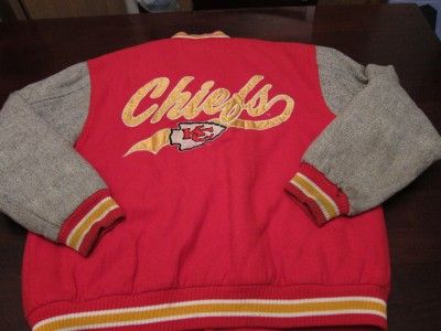 VTG Kansas City Chiefs NFL Football Varsity Fresh Swaggin Cool Wool 