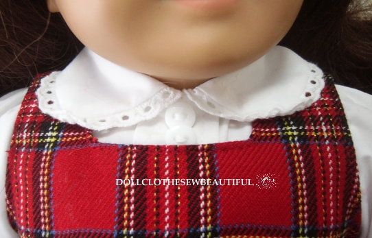 DOLL CLOTHES Fits American Girl Molly School Jumper Set  