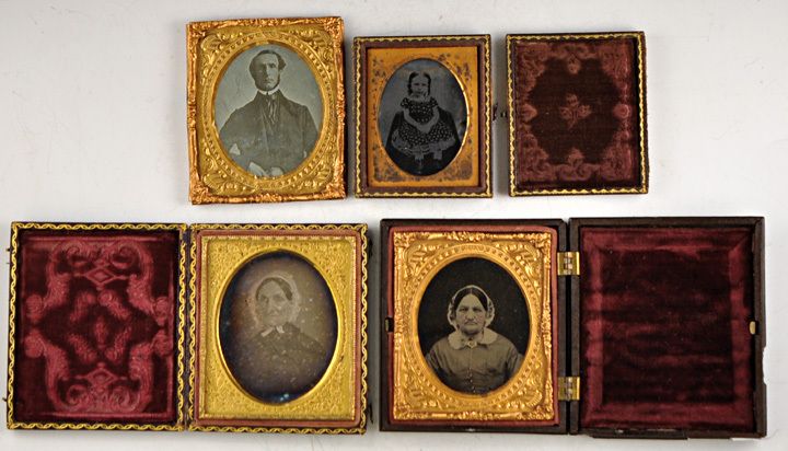   Antique Photographs Dagguerotype, Ambrotype, Tintypes c. 1840 1960