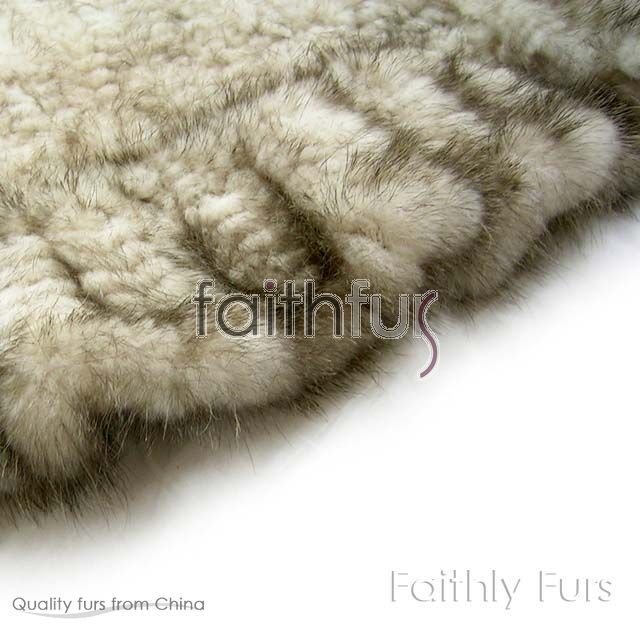 Mink Fur Knitted Cape/Shawl/Stole/Poncho/Scarf/Wrap  