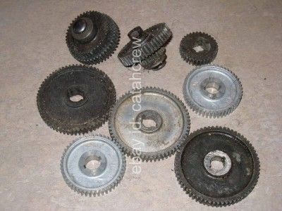 ATLAS 101 6 METAL LATHE ASSORTED GEAR LOT  