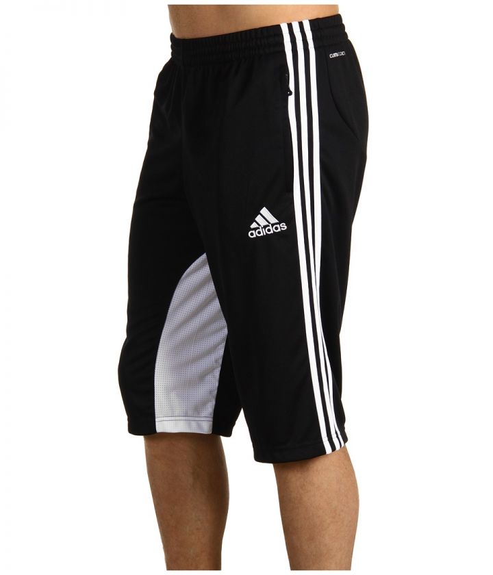 adidas Mens Tiro11 3/4 Training Pants Black/White O07657  