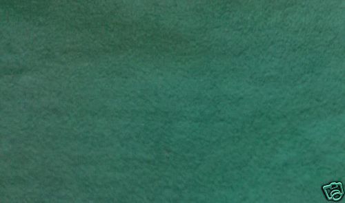Soft fleece fabric by the yard Solid forest green  