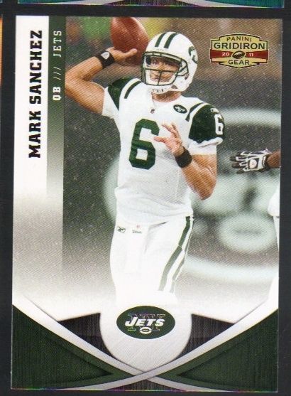   Panini Gridiron Gear Football #9 Mark Sanchez New York Jets  