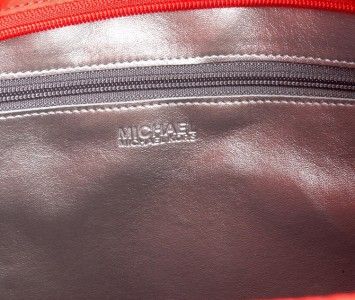   NWT Authentic MICHAEL KORS Back to School Tote Nylon Red Bag  