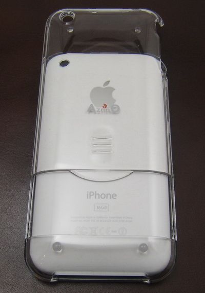 AzrinO Apple iPhone 3GS Touchable Clear Crystal Case  