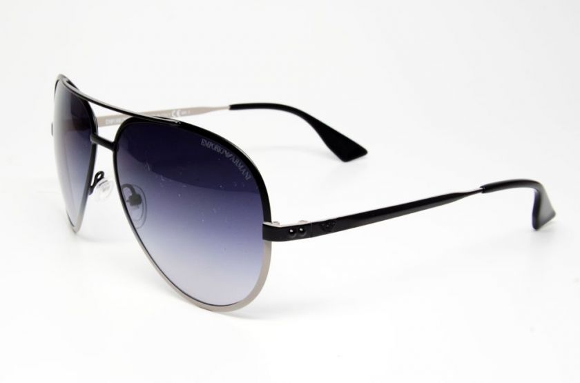 EMPORIO ARMANI EA 9638 LJF BLK. GRAY SUNGLASSES EA9761  