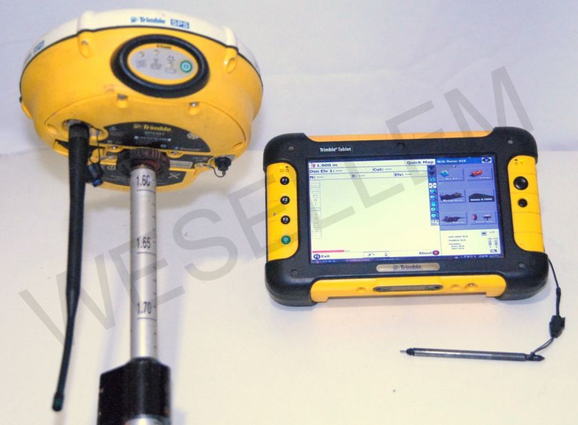 Trimble SPS 881 w/ Trimble Tablet and SCS900 Glonass GNSS RTK SPS881 