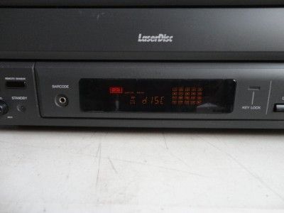 PIONEER CLD V2600 LASERDISC PLAYER For Parts Only Error code  