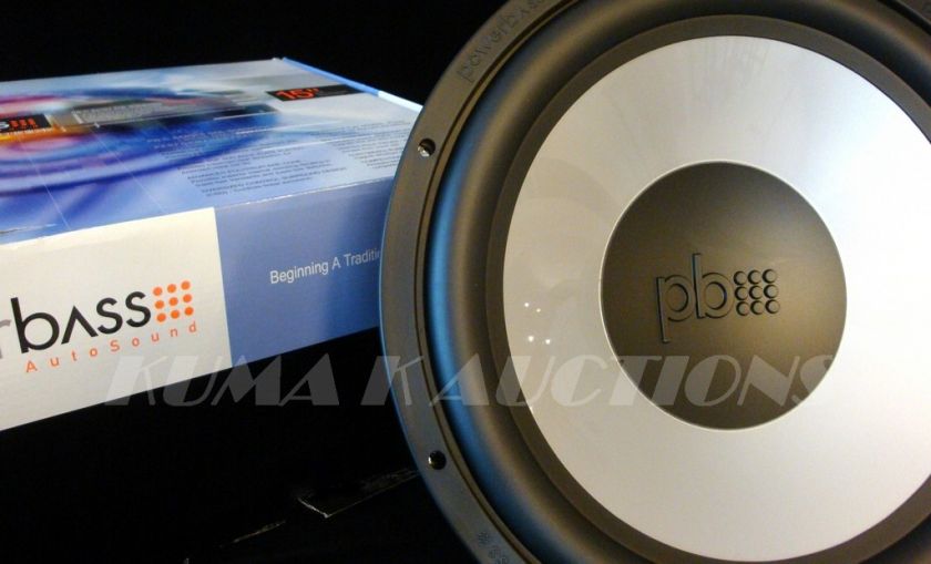   PBC1512DS Subwoofer BRAND NEW sub   Get LOW   Get LOUD SQL Winner