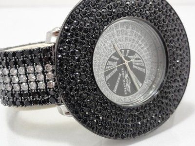 Mens New King Master/Jojo/Jojino Diamond Watch +XXL 6 Row Free Bezel+ 