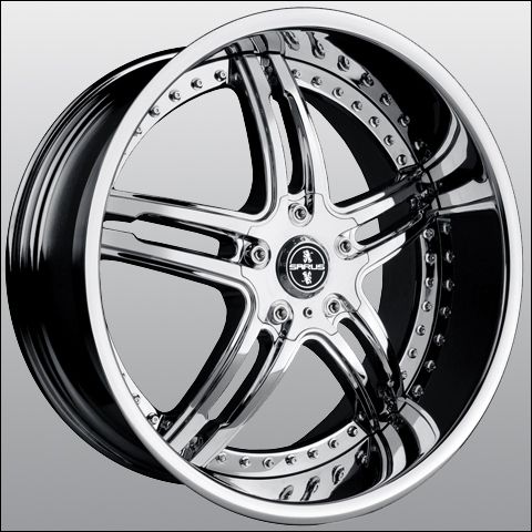 20 SARUS SA14 WHEELS CHROME (ALL FITMENTS)  