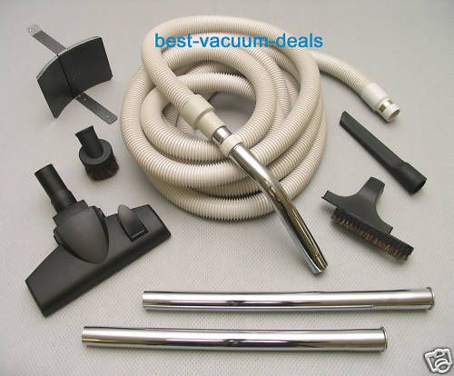 Deluxe Central Vacuum Hose Attachment VAC set System  