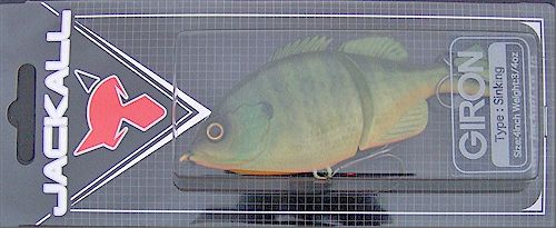 Jackall Giron ~ Ultra Realism in a Jointed Sunfish Swimbait