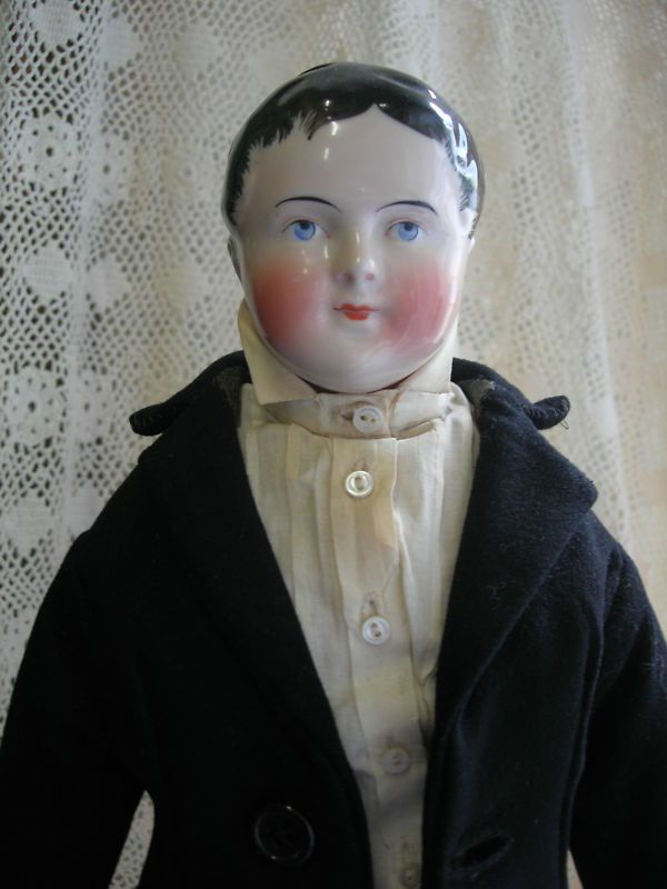 ANTIQUE 1840 24 KINDERKOPF RARE BOY ALL ORIGINAL  