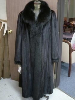 FABULOUS MAHOGANY MINK FOX 50 Coat PLUS SIZED 2XL 3XL  