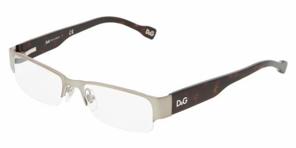 AUTH DOLCE & GABBANA DD 5074 090 GUN SEMI R EYEGLASSES  