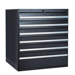 Knob Lock Large Drawer Cabinet   7 Single   by Platt & Labonia  