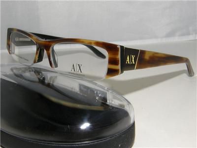 NEW ARMANI EXCHANGE 203 CZ6 EYEGLASSES 49 16 135  