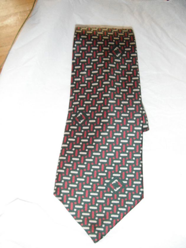 NEW VINTAGE Ferragamo Mens Silk Tie  