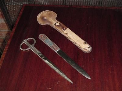 RUDERER SOLINGEN SCISSORS SCABBARD LETTER OPENER  