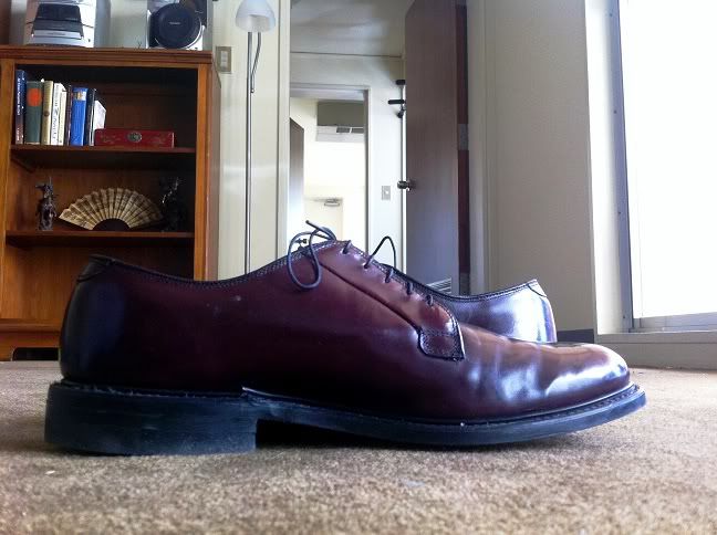 Vintage Ortho Vent Brown Oxford Style shoes Goodyear soles  