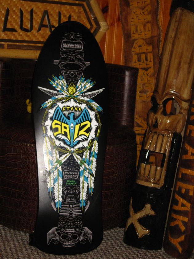 NOS POWEL PERALTA STEVE SAIZ RARE SKATEBOARD DECK RARE  