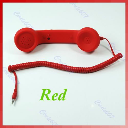 Retro Telephone Radiation Proof Handset Cell Phone Classic Receiver 