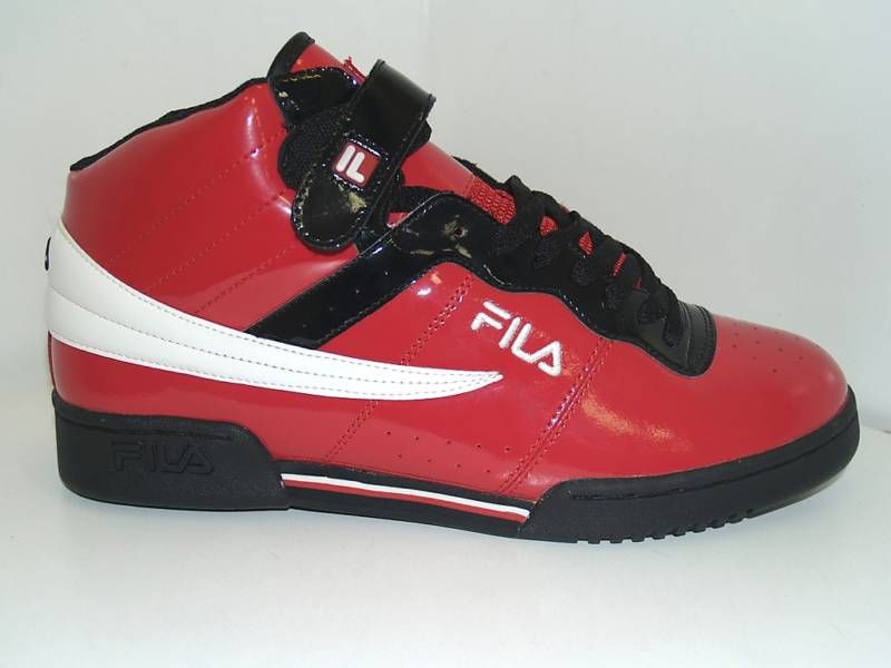 Fila F 13 PL Red/Black/White Mid Shoe Size 4 11.5  