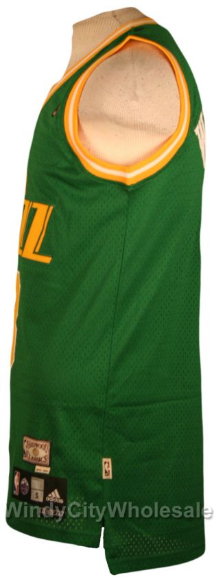 JAZZ DERON WILLIAMS SEWN THROWBACK JERSEY ADIDAS XXL  