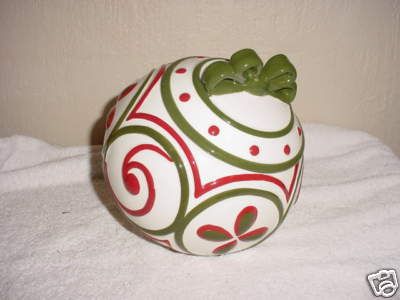 Princess House Ornament Cookie Jar  