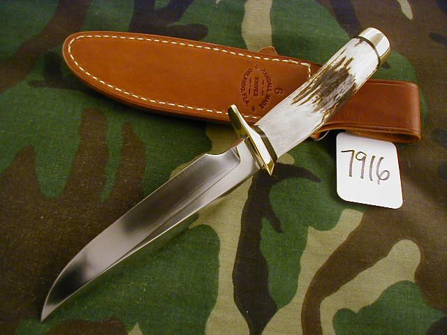 RANDALL KNIFE KNIVES #5 6,ALBS,STG,BBR #7916  