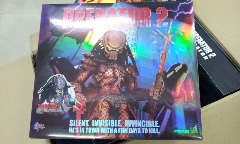 Scale Hot Toys MMS45  Predator 2 14 Predator Battle Damaged ver 