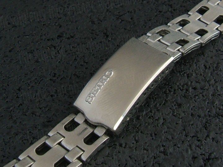 Unused Vintage Watch Band NOS 13mm Seiko DeLuxe Rally Ladies Stainless 