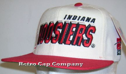 VINTAGE INDIANA HOOSIERS RETRO SNAPBACK CAP  