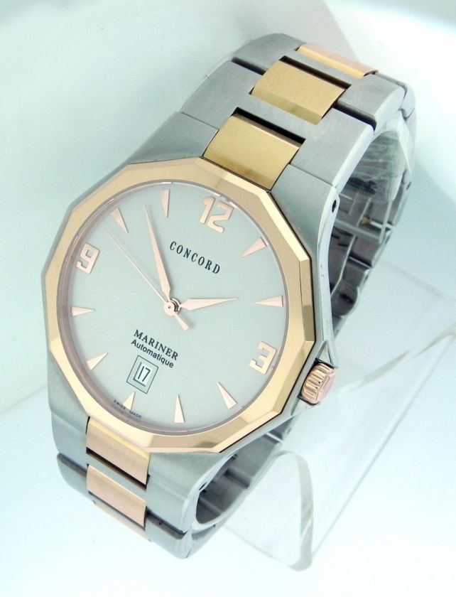   Concord Mariner Two Tone Automatic Date 41mm Watch with the Box  